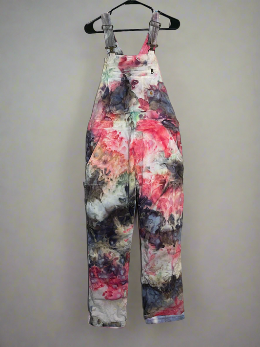 Tie-Dye Overalls (size Medium)