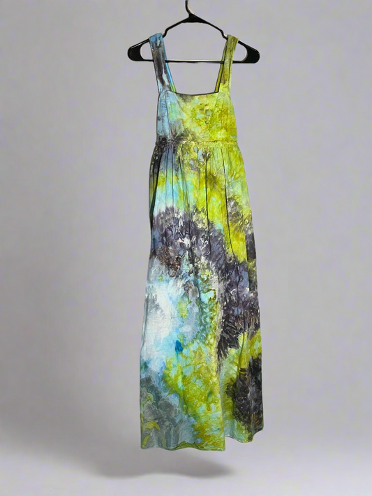 Tie-Dye Long Cotton-lined Dress (size XS)