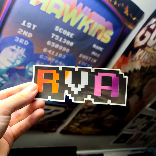 RVA Lesbian Pride Sticker