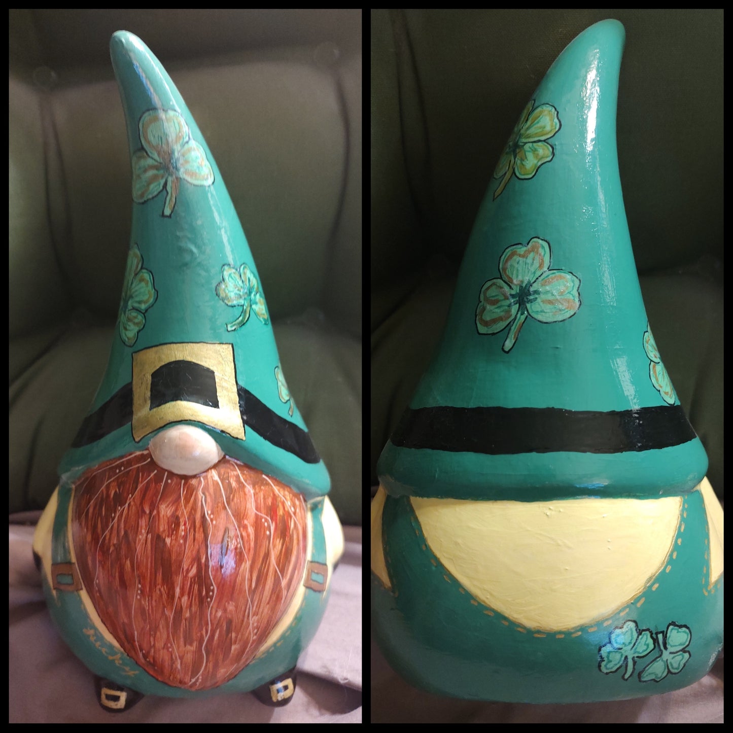 Lucky Paddy Ceramic Gnome