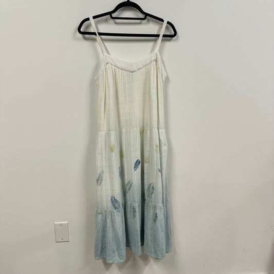 Flower Dyed Dress - Created with Cosmos and Indigo