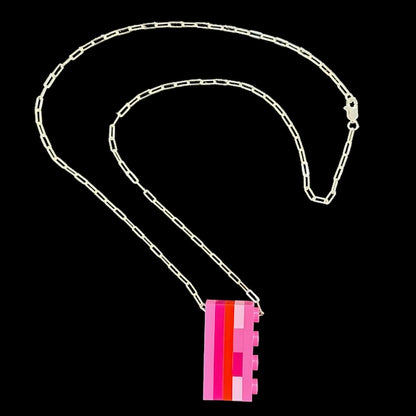 Lego Block Necklace - Large