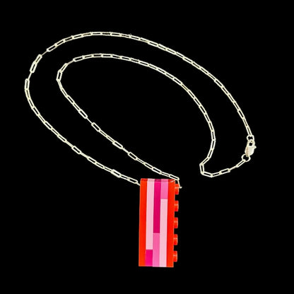 Lego Block Necklace - Large