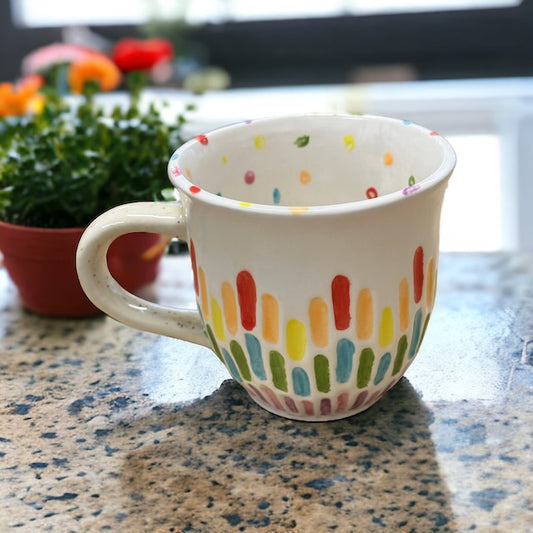 Large Rainbow Mug