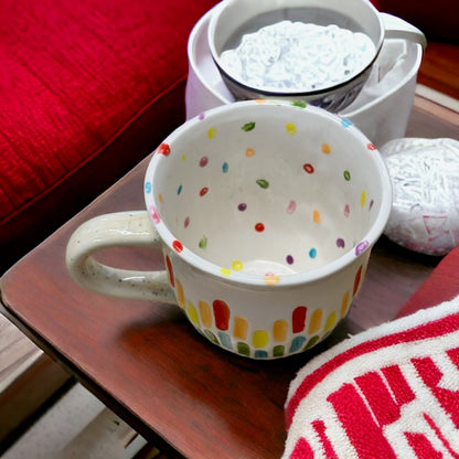 Large Rainbow Mug