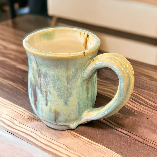 Ceramic Turquoise Mug