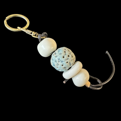 Porcelain Keychain - Design 14