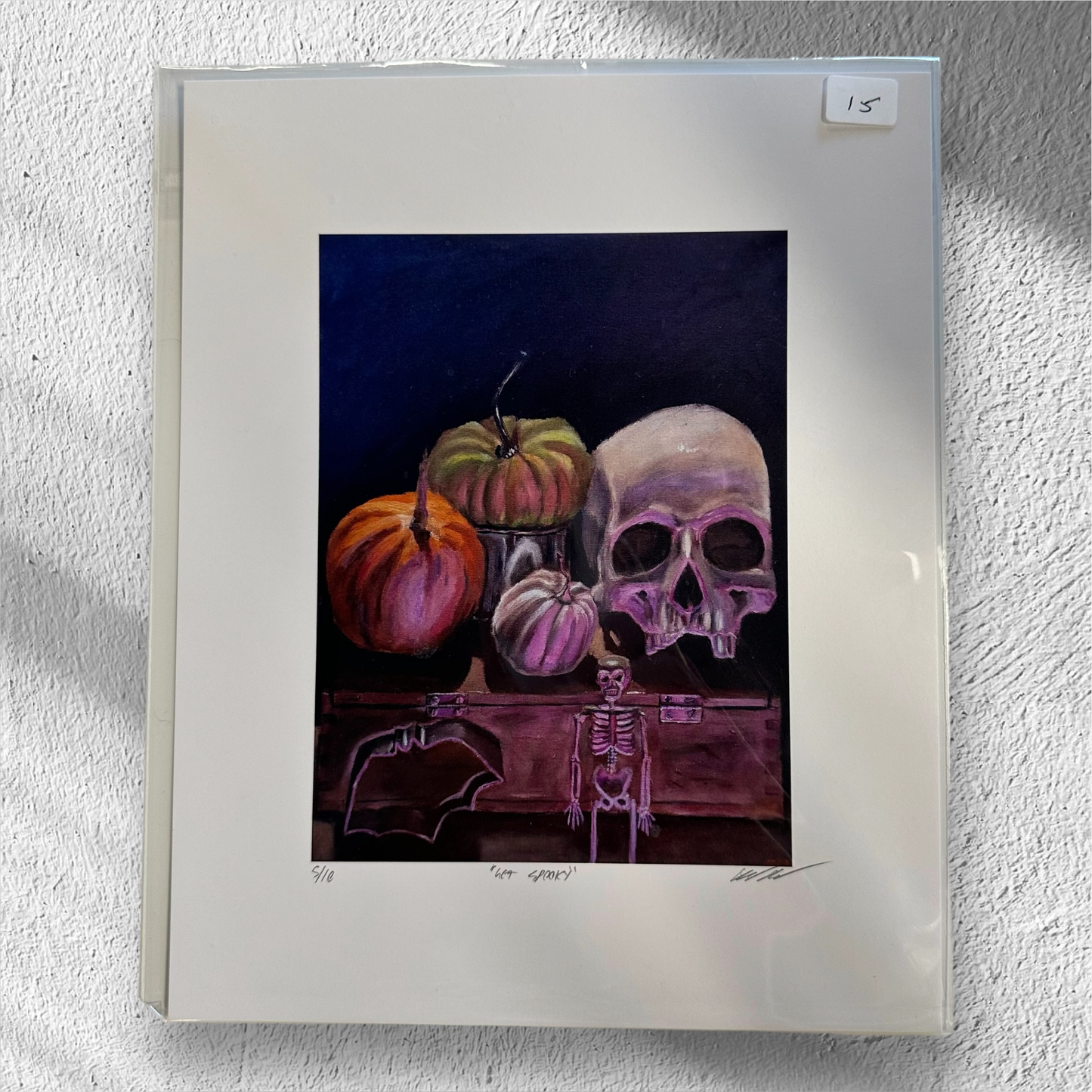 "Get Spooky" - Artist Signed Print (10 x 8")