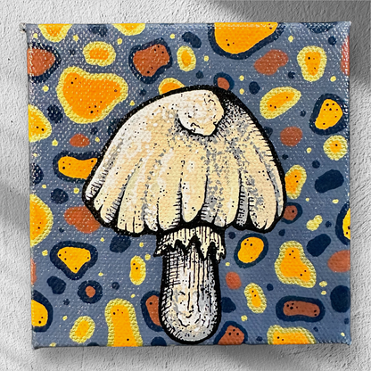 Mushroom Wall Art by Chloe Faith Art