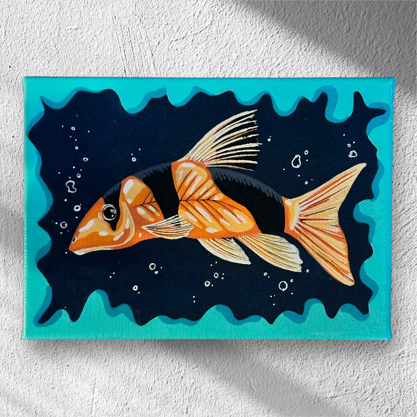 Fish Wall Art by Chloe Faith Art