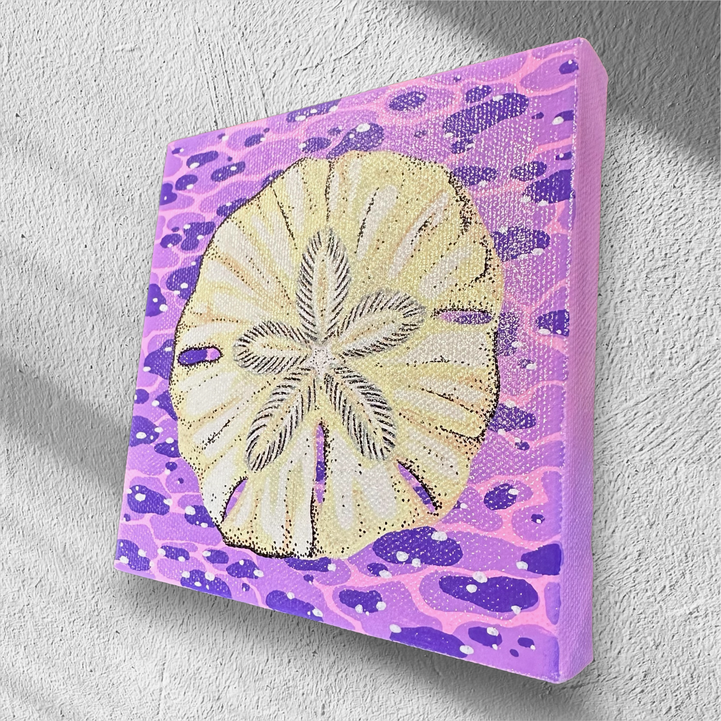 Sand Dollar Wall Art by Chloe Faith Art