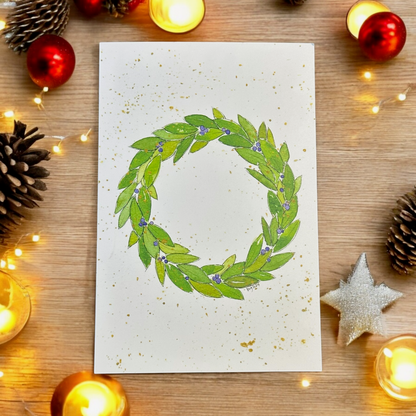 Holiday Cards - Bay Leaves