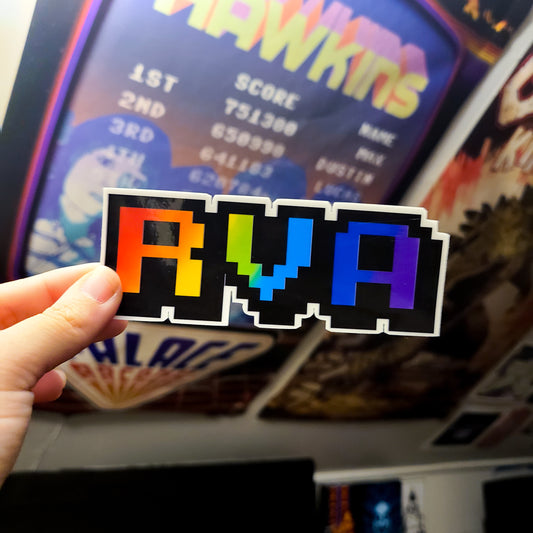 RVA Pixel Pride Sticker