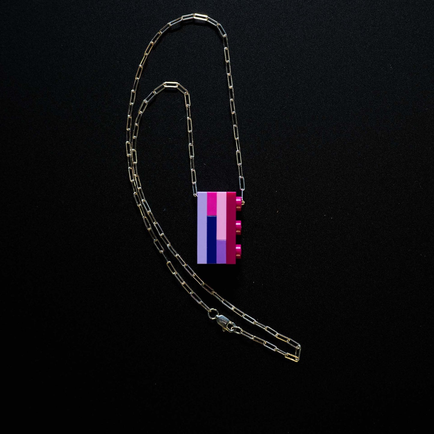 Lego Block Necklace - Small