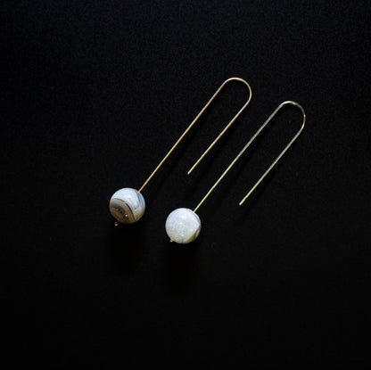 Minimal Drop Earrings