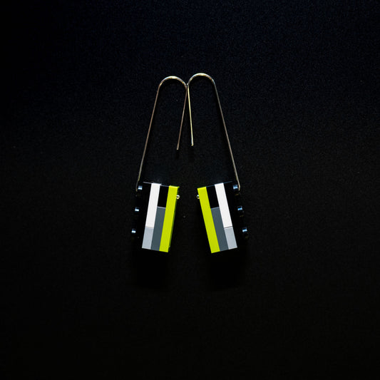 Lego Block Earrings