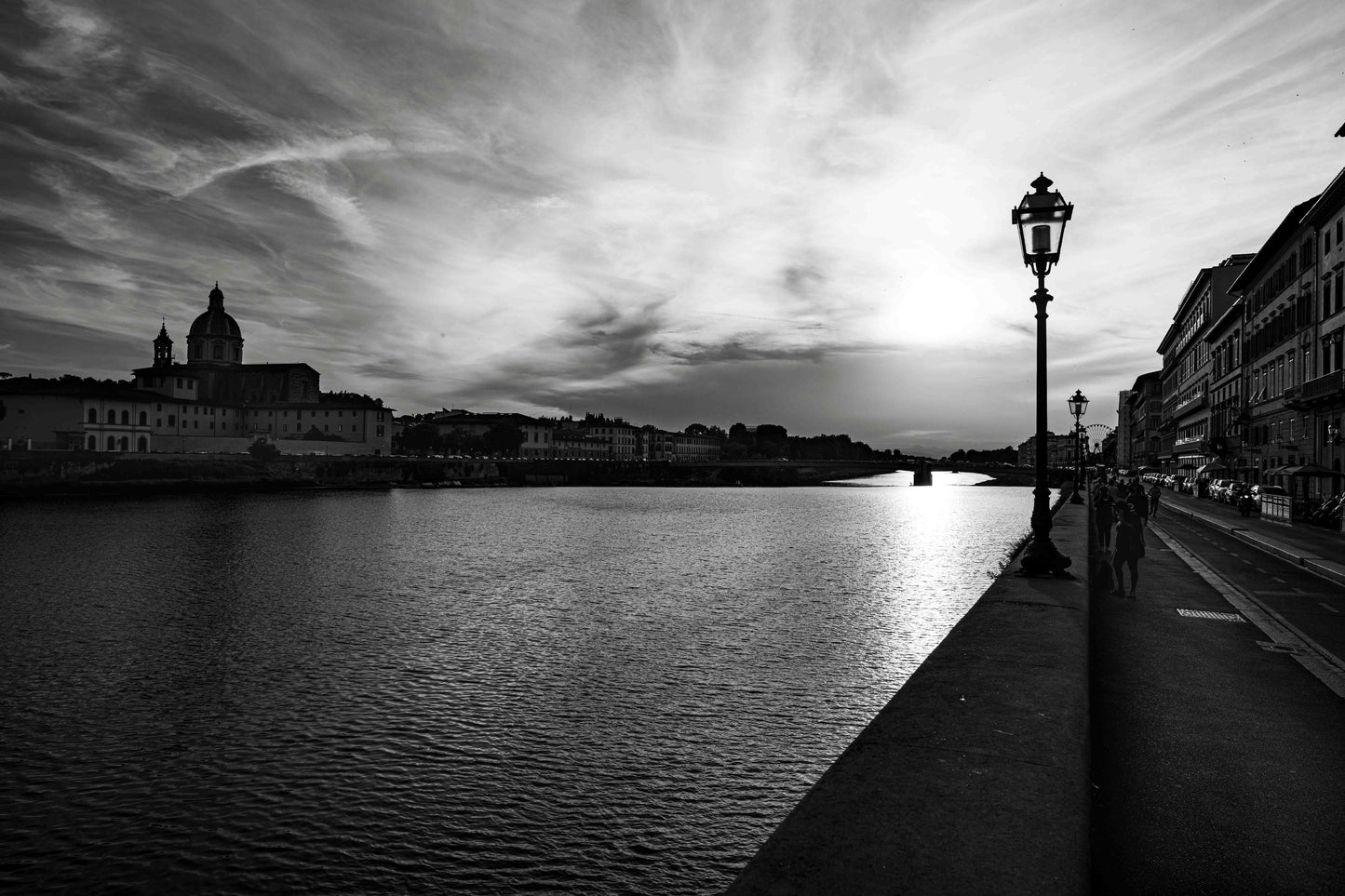 "Arno River": 15x10 printed on Fuji Archive Pearl Paper