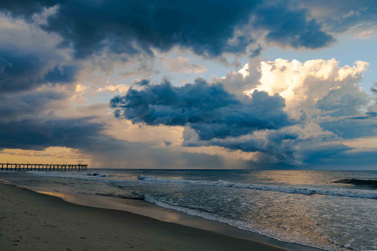 Clearing Rodanthe Storm  16x11 printed on 100% Cotton Fibre Rag Paper