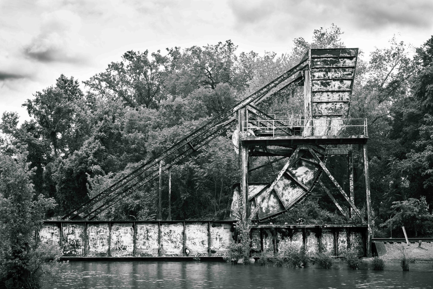 Shiplock Bridge #2: 15x10 Metal Print