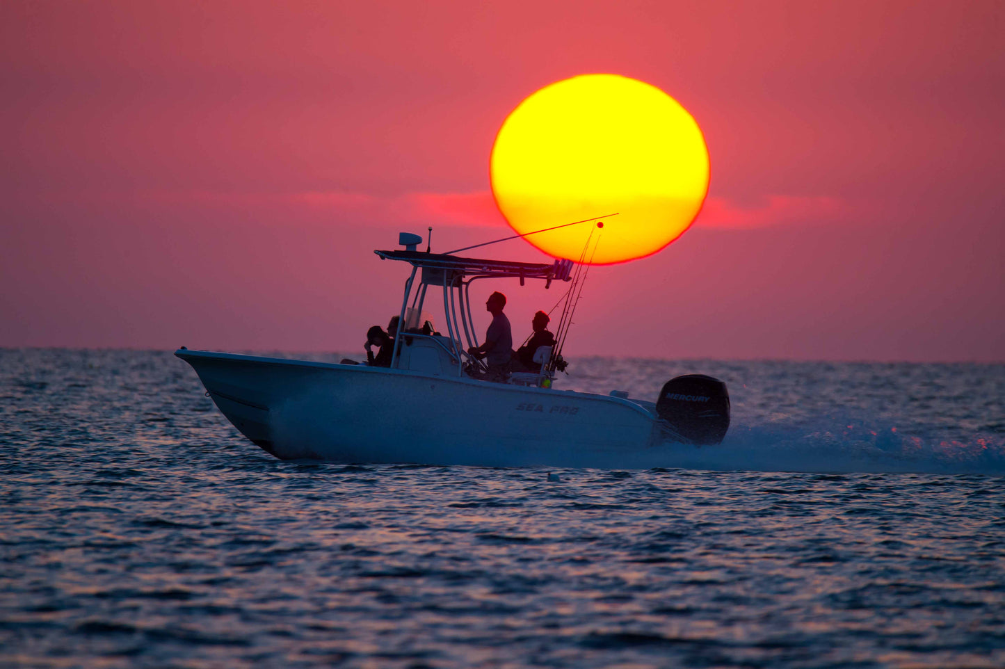 Sunset at Fiesta Key: 8x12 Mounted Print