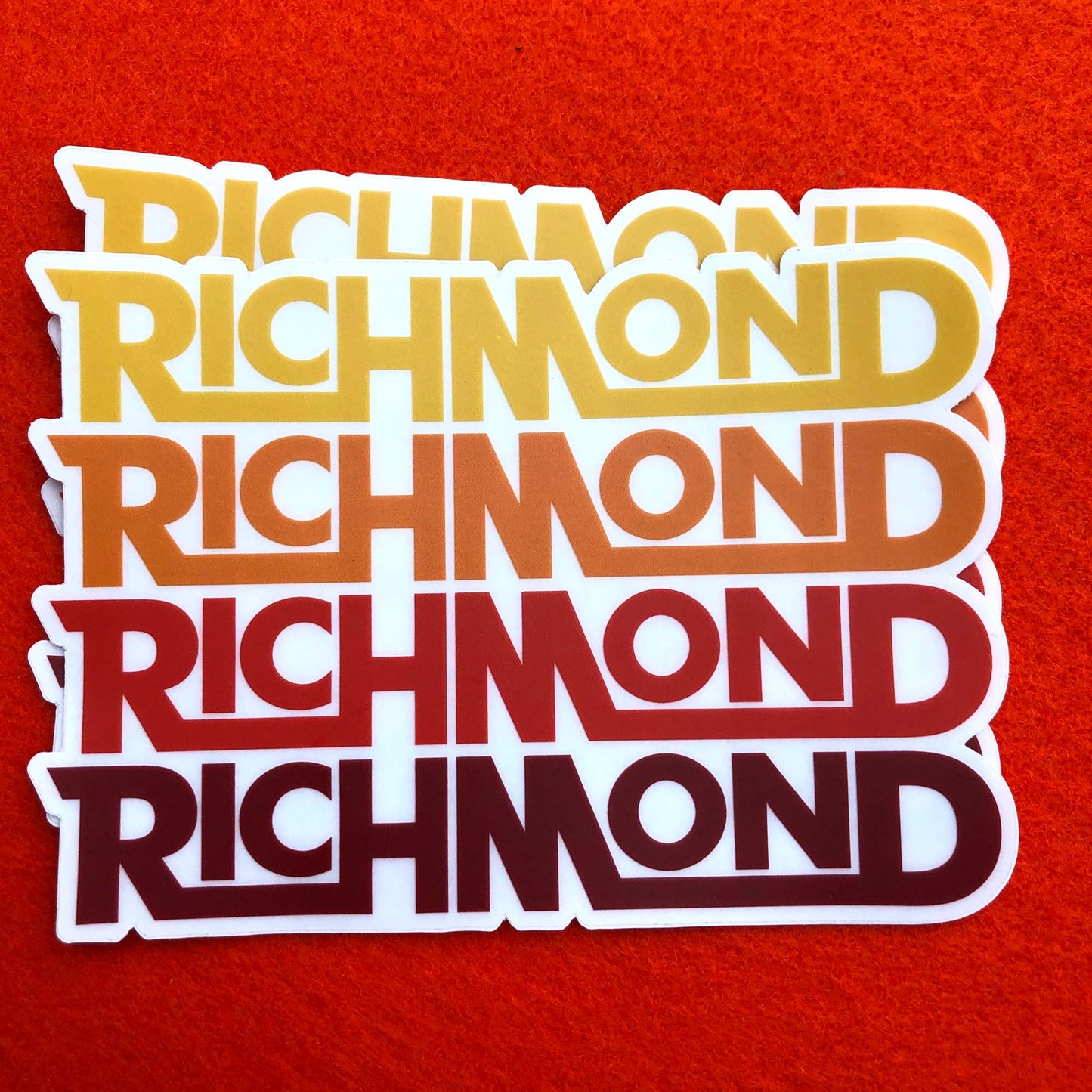 Richmond 4-up Sticker