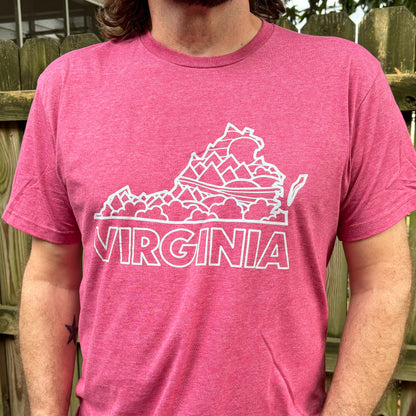 Virginia State Lines T-shirt