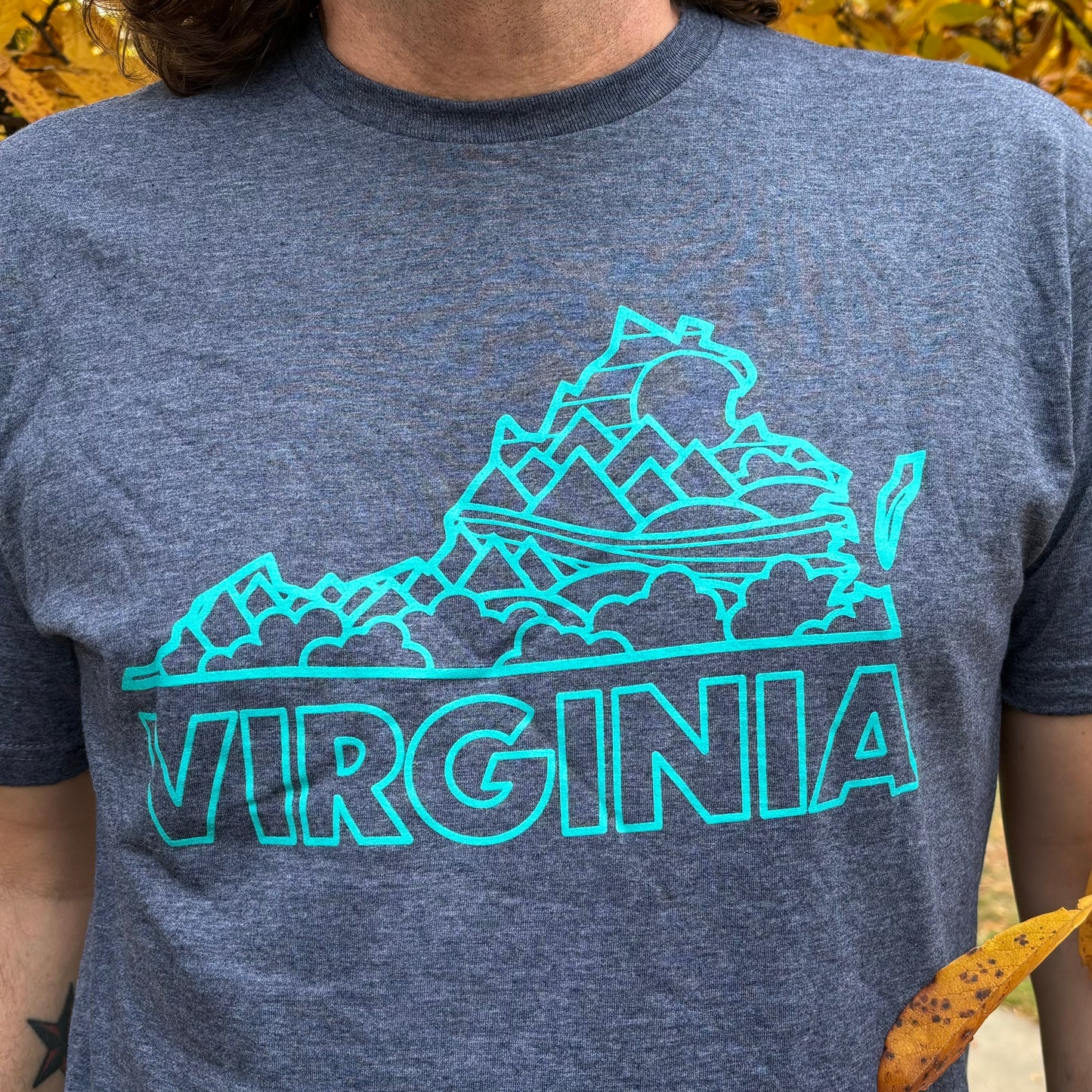 Virginia State Lines T-shirt