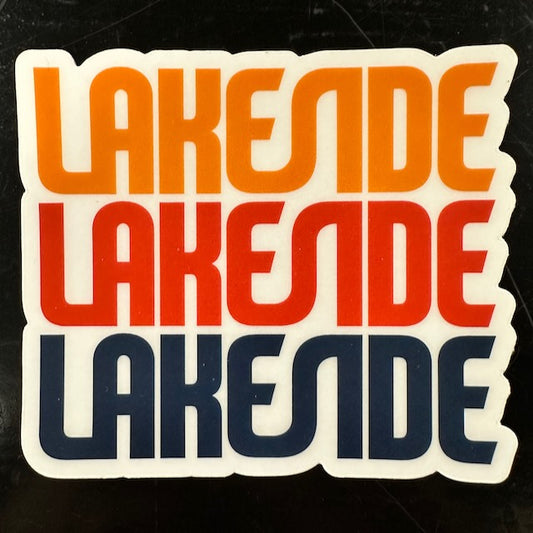 Lakeside Sticker