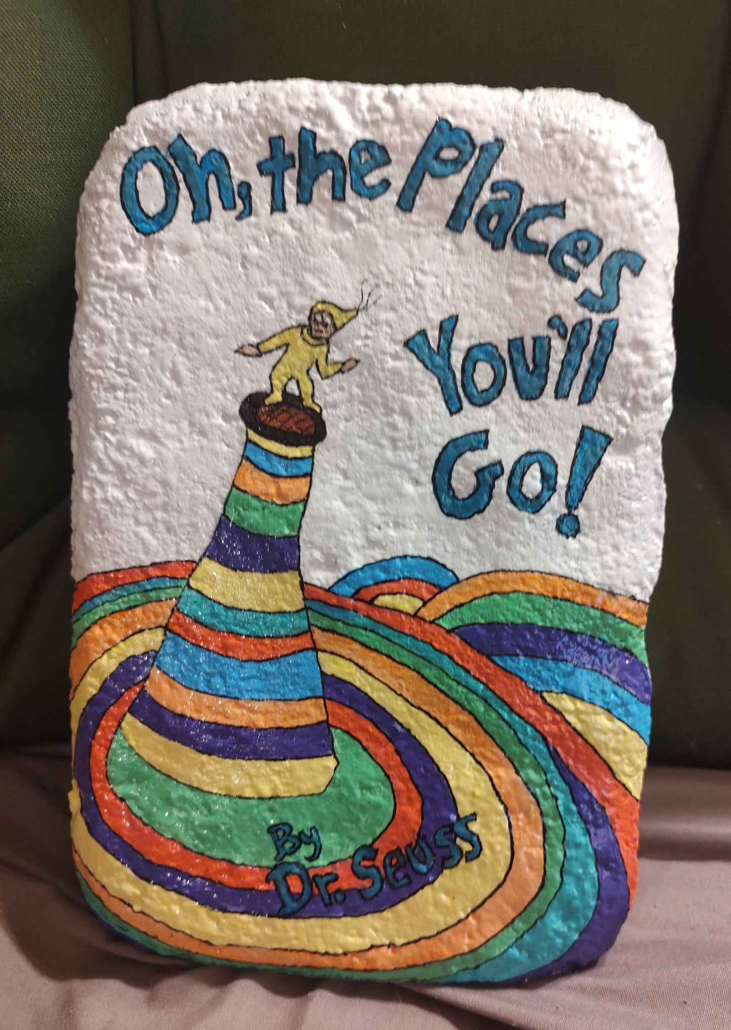 "Oh, the Places You'll Go!" - by Dr.Seuss (Outdoor Paver)