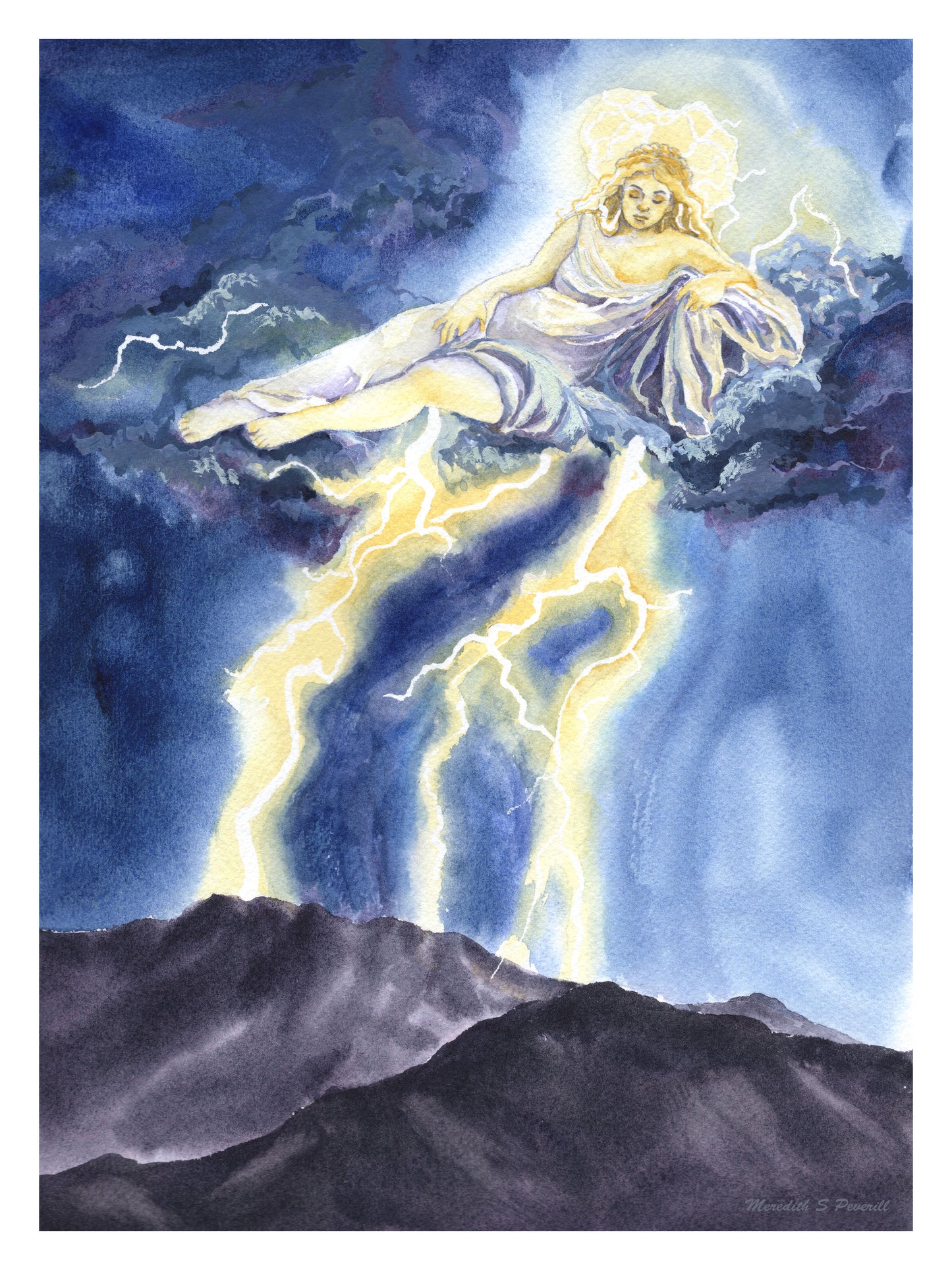 Summer Storms II - Original Watercolor